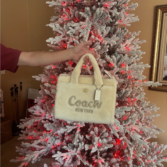 Coach Beige and Gold Crossbody Bag - Picture 12 of 12